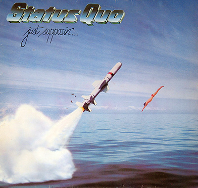 STATUS QUO - Just Supposin'  album front cover vinyl record